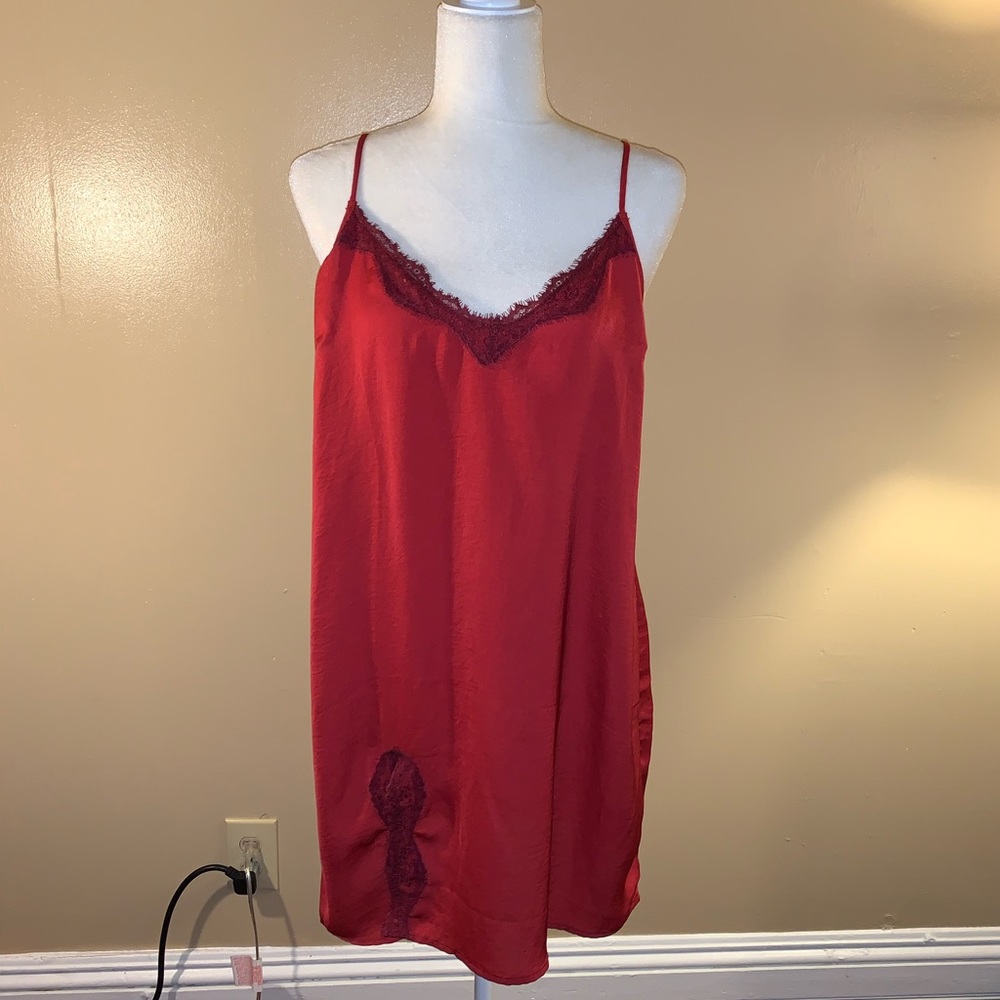 OUT FROM UNDER | mini slip dress